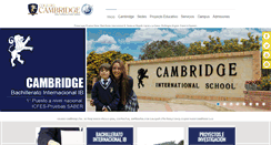Desktop Screenshot of colegiocambridge.edu.co